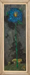 Cascarone by Charles Blum, 1964, Oil on Board, sold Jan 2026