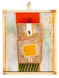 Untitled by Uri Shulevitz, 1993, Paint Collage Sculpture, sold Jan 2026