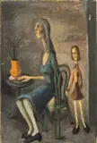 Figural Composition by E.W. Wormser, Oil on Canvas, sold Jan 2026