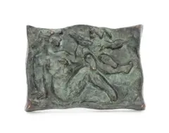 Untitled by Chaim Gross, Bronze Relief Sculpture, sold Jan 2026