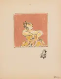 Flamenco Dancer by Manfred Schwartz, Lithograph in Colors on Paper, sold Jan 2026