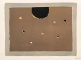 Somber Planet by Manfred Schwartz, Lithograph on Paper, sold Jan 2026