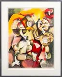 Forever Happy by Alexandra Nechita, 1998, Lithograph in Colors, sold Jan 2026