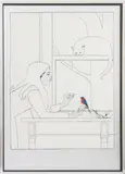 Fifth Season - 2 by Will Barnet, 1977, Screenprint in Colors with Silver Foil, sold Jan 2026