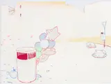 Levity by Amze Emmons, 2018, Screenprint in Colors with Laser Cut Elements, sold Jan 2026