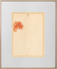 Triomphe" [Triumph] by Benito, circa 1920, Pochoir Print in Colors, sold Jan 2026