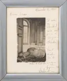 Autumn Leaves Inside the Pavillon Francais: Aurelia Weingarten by Deborah Turbeville, 1981, Gelatin Silver Print, sold Feb 2026