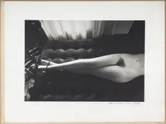 Mercedes at Home by Helmut Newton, 1975, Gelatin Silver Print, sold Feb 2026