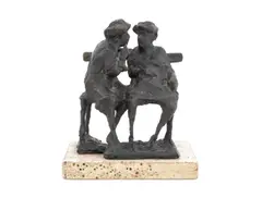 Untitled by Kees Verkade, 1969, Bronze Sculpture, sold Feb 2026