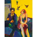 Well by William Rushton, 2010, oil on board, sold Nov 2024