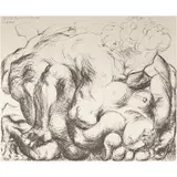 Vollard Suite by Pablo Picasso, 1957, lithograph, sold Nov 2024