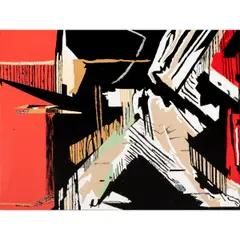 #2 by Ruth Armer, 1949, oil on canvas board, sold Nov 2024