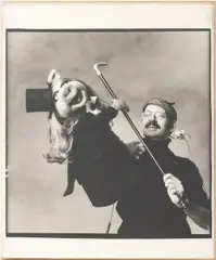 Miss Piggy and Frank Oz by Irving Penn, Gelatin Silver Print, sold Feb 2026