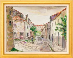 Santiago by Samuel Cahan, Oil on Canvas, sold Feb 2026