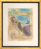 Young Methymneans by Marc Chagall, 1961, Lithograph in Colors on Arches Paper, sold Feb 2026