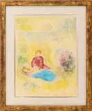 L'Arondelle by Marc Chagall, 1961, Lithograph in Colors on Arches Paper, sold Feb 2026