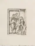 Waiting for Rehearsal by Paul Cadmus, Etching, sold Feb 2026