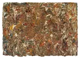 Abstract Composition by Andy Miller, 1985, Oil on Canvas, sold Feb 2026