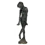 Brutalist Figure by Edmond Moirignot, bronze sculpture, sold Dec 2024