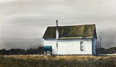 Untitled by Anthony Turpin, Watercolor on Paper. 20"x32" image 31"x42" framed. Excellent condition, sold Aug 2026