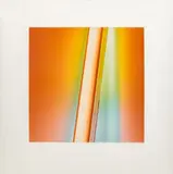 Striped Abstract Composition by Anne Sager, Chromogenic Print in Colors, sold Feb 2026