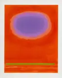 Abstract Composition by Anne Sager, Lithograph in Colors on Paper, sold Feb 2026