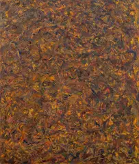 Abstract Composition by Andy Miller, Oil on Canvas, sold Feb 2026