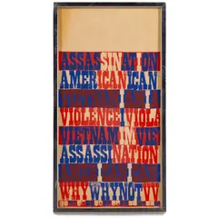 Untitled by Corita Kent, 1969, Screenprint in colors, sold May 2026