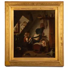 Untitled by August Friedrich Siegert, 1856, Oil on canvas, sold May 2026