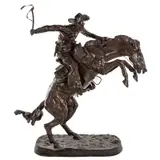 Untitled by Frederick Sackrider Remington, bronze, sold May 2026