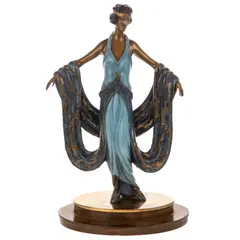 Untitled by Erté, bronze, sold May 2026