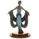 Untitled by Erté, bronze, sold May 2026
