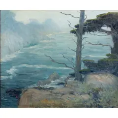 The Silvery Fog by William Posey Silva, oil on canvas, sold Dec 2024