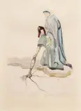 Hell Canto 32" from "The Divine Comedy," 1959-1964 by Salvador Dalí, woodcut in colors, sold Dec 2024