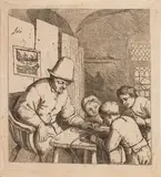 Untitled by Adriaen van Ostade, etching, sold Dec 2024