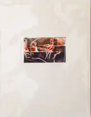 Untitled (Abstraction) by Maurice Sievan, 1970, Mixed Media on Paper, sold Feb 2026