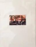 Untitled (Abstraction) by Maurice Sievan, 1970, Mixed Media on Paper, sold Feb 2026