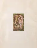 Inclined by Maurice Sievan, 1970, Mixed Media on Paper, sold Feb 2026