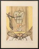 Headless Man and Fly by Salvador Dalí, Lithograph in Colors, sold Mar 2026