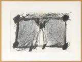 In Two Blacks by Antoni Tàpies, 1968, Lithograph on Paper, sold Mar 2026