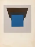 Ventana" [Window] by Mercedes Hoyos, 1978, Screenprint in Colors, sold Mar 2026