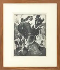 Cacti by Charles Heaney, Etching on Paper, sold Mar 2026