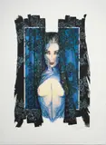 Untitled by Olivia De Berardinis, lithograph in colors, sold Nov 2024