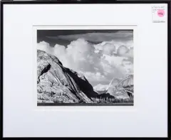Untitled by Ansel Adams, gelatin silver print, sold Nov 2024