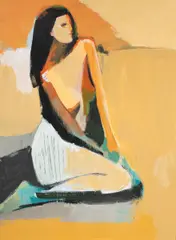 Hope by Jaime Chase, 2009, oil on canvas, sold Jan 2025