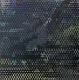 Pixilated Abstract Composition by Barry Bridgewood, Acrylic on Canvas, sold Feb 2026