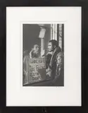 Muhammad Ali Taunting Joe Frazier by John Shearer, 1971, Gelatin Silver Print, sold Mar 2026