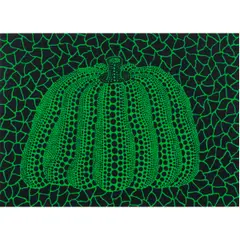 Pumpkin (G) by Yayoi Kusama, 1992, screenprint in colors, sold Jan 2025