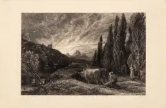The Early Ploughman by Samuel Palmer, 1861, Etching on Laid Paper, sold Mar 2026