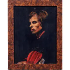 Untitled by Netally Schlosser, oil on canvasboard, sold Dec 2024